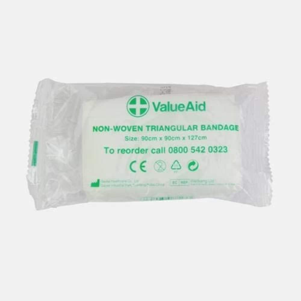 Value Aid Non-Woven Triangular Bandage - Pack of 6