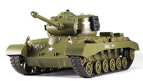 HENG LONG 1/30 Scale US M26 Pershing RC IR Battle Tank w/Sound Lights