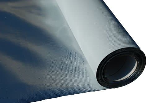Hydroponics Diamond Foil 5 Mil Reflective Material On White 4' x 50'