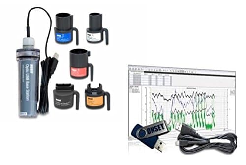 HOBO Optic USB Base Station + Software Kit on USB Drive-Bundle. Everything Needed to Operate HOBO Data Logger Series: UA, U20, U22, U23, UTBI, U24 & U26.