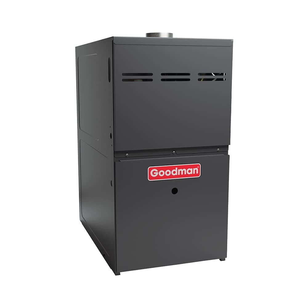 Goodman 100,000 BTU 80% Efficiency multi-speed, single-stage upflow/horizontal Furnace Model: (GR9S801005CN) Cabinet is 21 inches wide-R32 Ready-Nationwide installation-NOT including CA