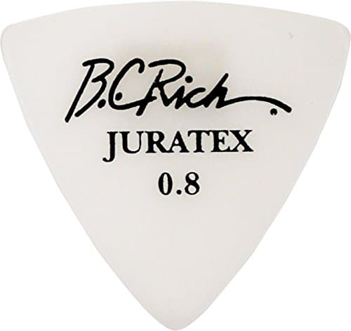 B. C. Rich bi-si- Rich Pick Juratex Triangle , whites