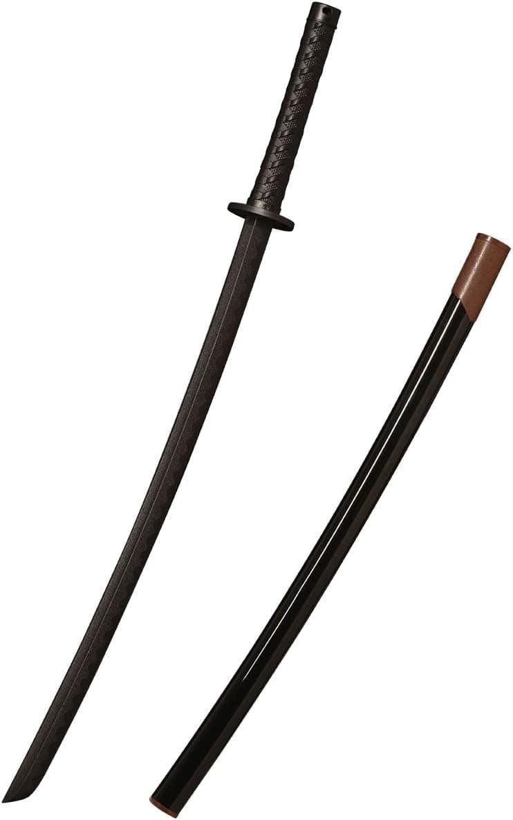 High Toughness Polypropylene Plastic Sword，The Blade is Thickened and Upgraded Martial Arts Training Sword,Iaido Katana with Scabbard, Suitable for Practice, Performance and Training