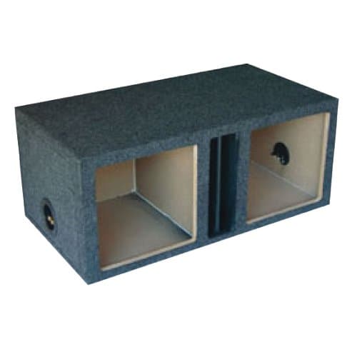 AUDIOTEK10" Speaker Boxes Port Double Square 1" Thick for L5 L7 Solo-Baric Subwoofers!