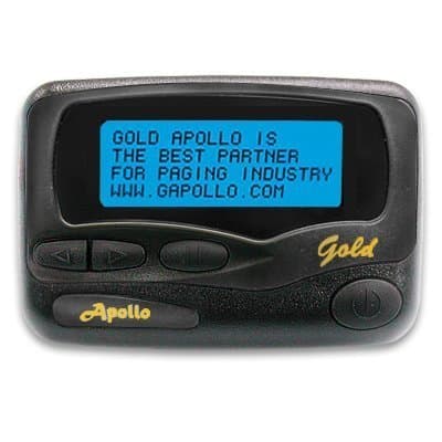 Apollo Apollo Programmable Alpha Pager ALââ‚¬â€œA25 / AFââ‚¬â€œA25