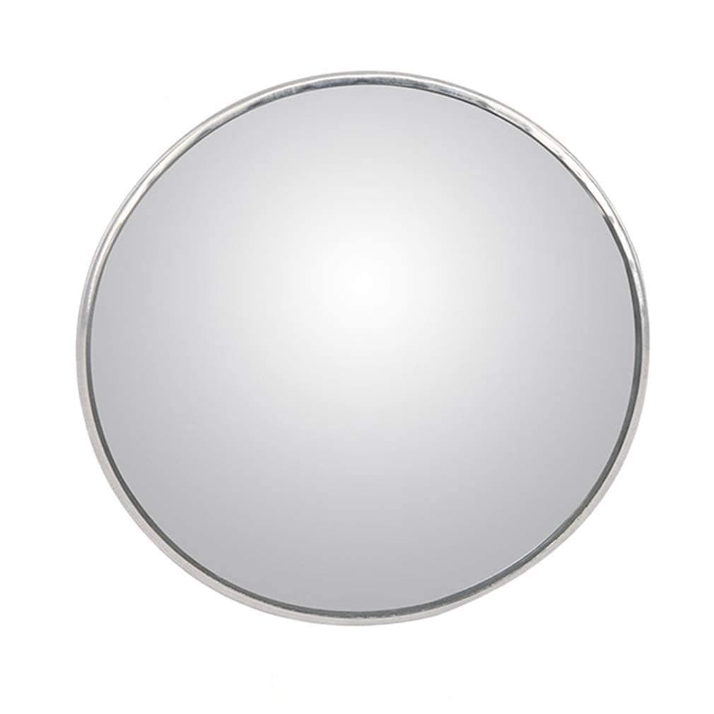 2Pcs 3 Inch Non-Adjustable Large Stick-On Convex Blind Spot Mirror, HD Glass Big Round Rear View, Strong Adhesive for Car, Van, SUV and Trucks (3"(75mm), Frameless)