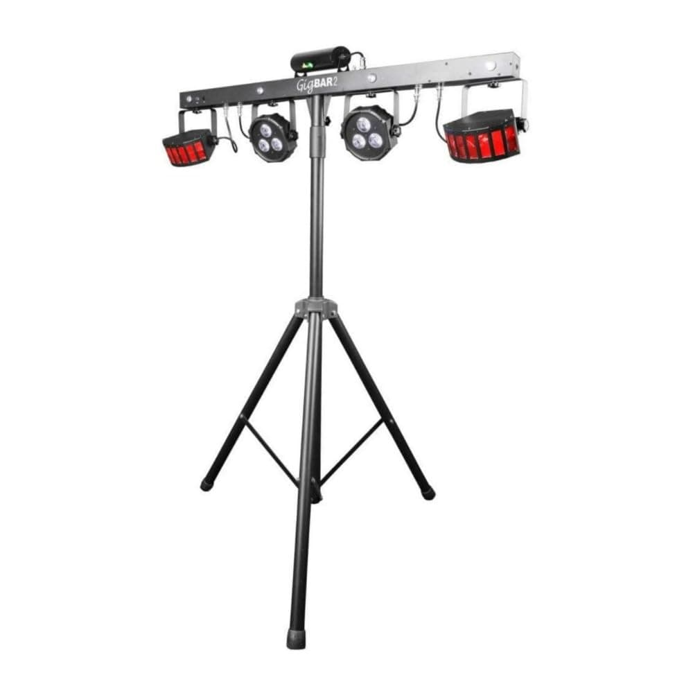 4-in-1 LED GigBAR 2.0 Light FX System w/ Tripod+Remote+Footswitch+Bag