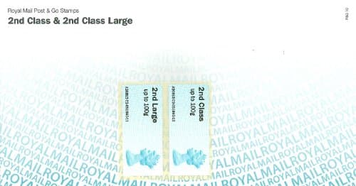 2013 Machin Definitive 2nd Class Post and Go Presentation Pack (P&G 10) - Royal Mail Stamps