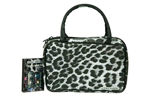 Snow Leopard Cosmetic Wash Bag.
