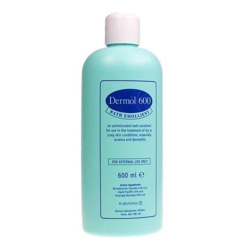Dermol 600 Bath Emmolient 600ml by Dermol