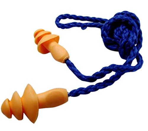 3M 1270 Ear Plug Corded, Extra Soft, Reusable Earbuds Noise Cancellation, Soundproof Earplug Use For Underwater, Meditation, Study, Flight Travel, Sleeping, Sound Block Up To 24 Decibel (Pack of 1)