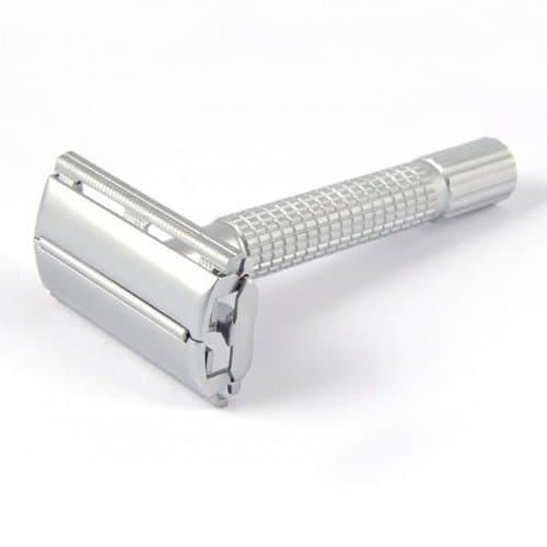 Timor: Matt Chrome Double-Edge Butterfly Razor (1320)