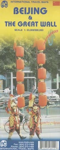 1. Beijing & The Great Wall Travel Reference Map 1:23k/280,000- 2010*** Map – Folded Map, January 1, 2010