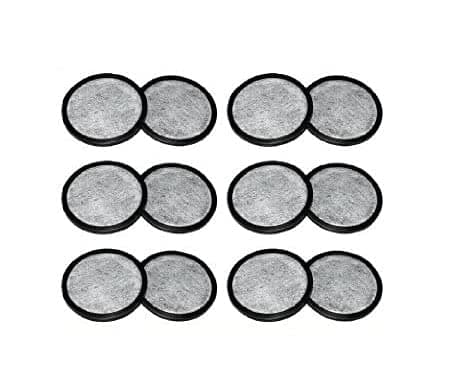 Water Filter Replacement Discs, Replaces Mr. Coffee WFF-3 Water Filter Discs- Set of 12