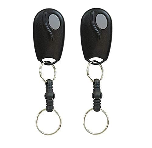 2 for Linear Megacode ACT-31B ACP00879 Mini Key Chain Garage Door Remote Control Fob (LD033 LD050 LS050)