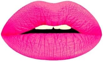 Neon Magenta Liquid Lipstick | Bright, Hot Pink Lip Color for Women, Vegan, Long-lasting, Long Wear (Electric Orchid) | Highly Pigmented, Gluten Free, Cruelty-free, Made in USA, Handcrafted