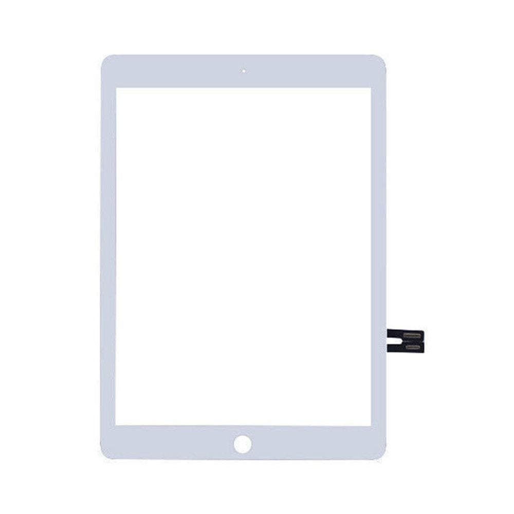 Touch Screen Digitizer Repair Kit for iPad 6 6th Generation 2018 9.7inch (A1893 A1954) Front Glass Replacement (Without Home Button,Not Include LCD) +Pre-Installed Adhesive +Tools (White)