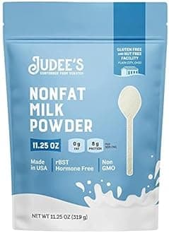 Non-Fat Dry Milk Powder - Versatile Baking & Cooking Powdered Milk - High-Protein, Calcium-Rich, Gluten-Free - 11.25 Oz