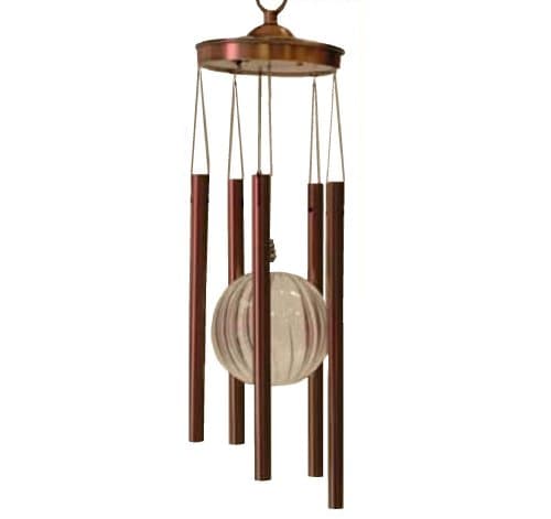 scribble solar copper wind chime - brand new in box R.R.P.£29.99