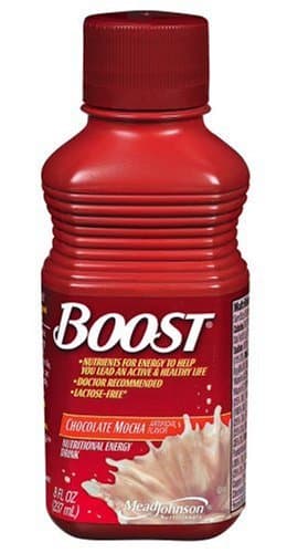 Boost Nutritional Energy Drink, Chocolate Mocha, 8 Fl Oz (Pack of 24)