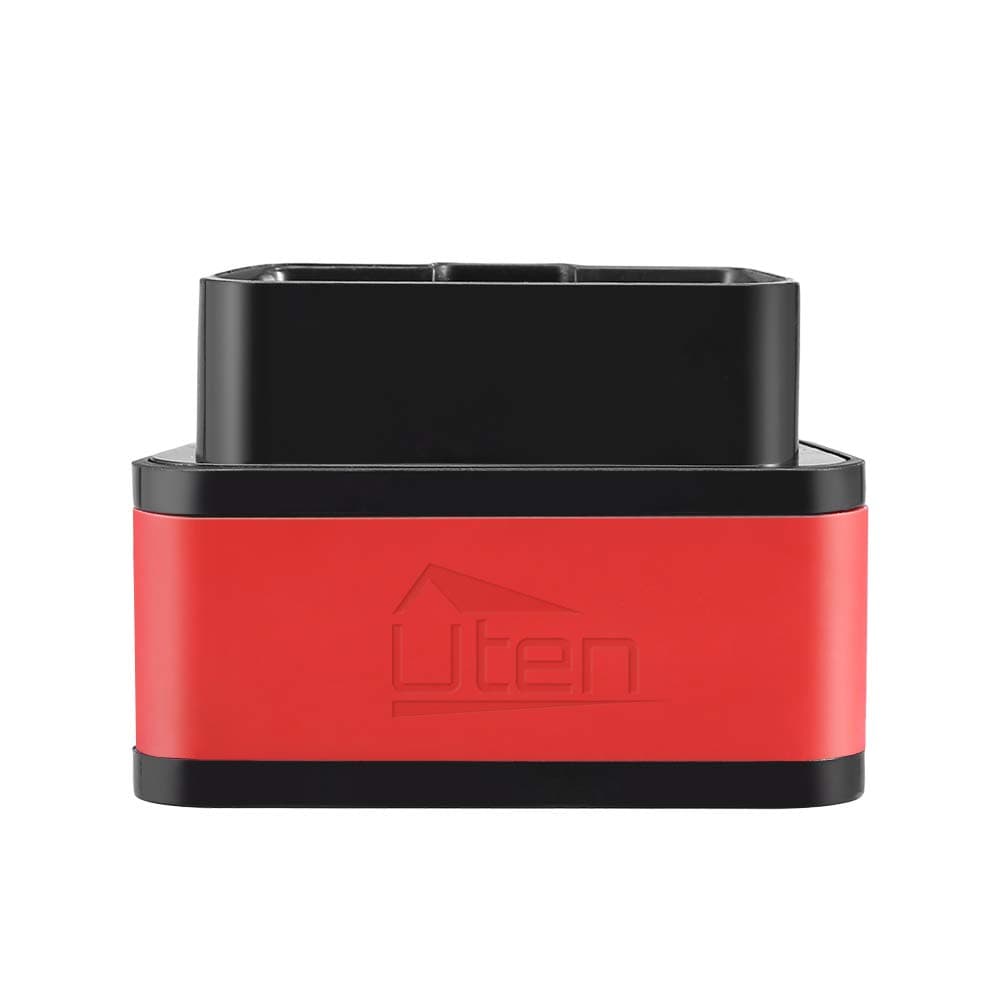 OBD-II Bluetooth 4.0 Wireless OBD2 KW903 Mini Wi-Fi Car Auto Diagnostic Scan Tools for Apple iOS And All Android Devices (Black with Red)