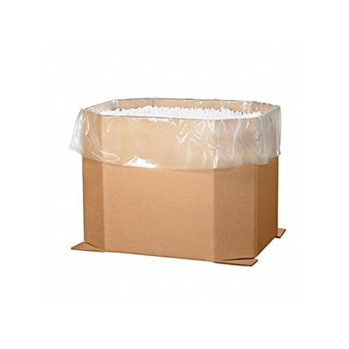 Triple Wall Octagon Bulk Bin, 46" x 38" x 24", Kraft - Bundle of 5