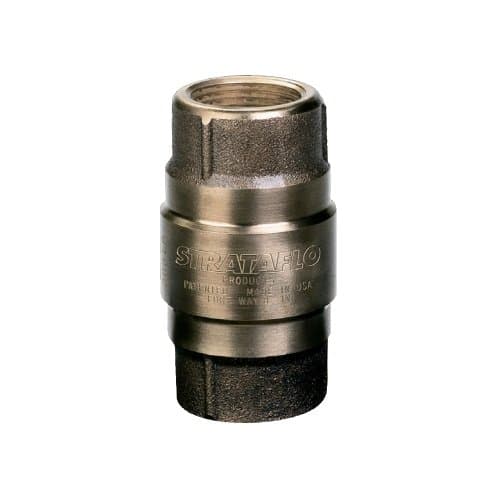 2-1/2" Buna-S Poppet Brass Check Valve