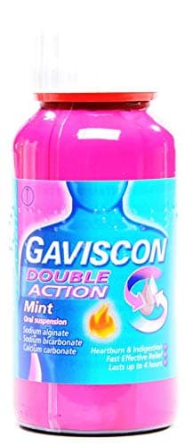 ガビスコン消化不良と胸焼け(ダブルアクションミント2 x 150ml)