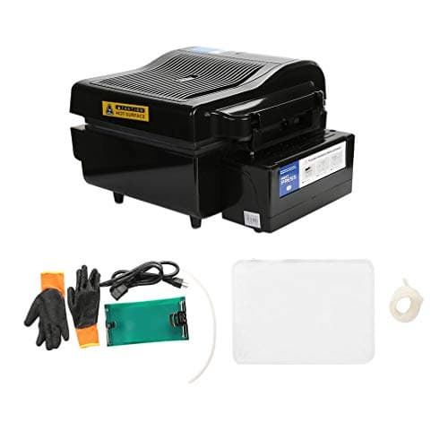 Kath 3D Multifunction Heat Press Machine High Intelligent Vacuum Transfer Sublimation Printing Printer for Mug,Plate, hat, t-Shirt(Black) US Stock