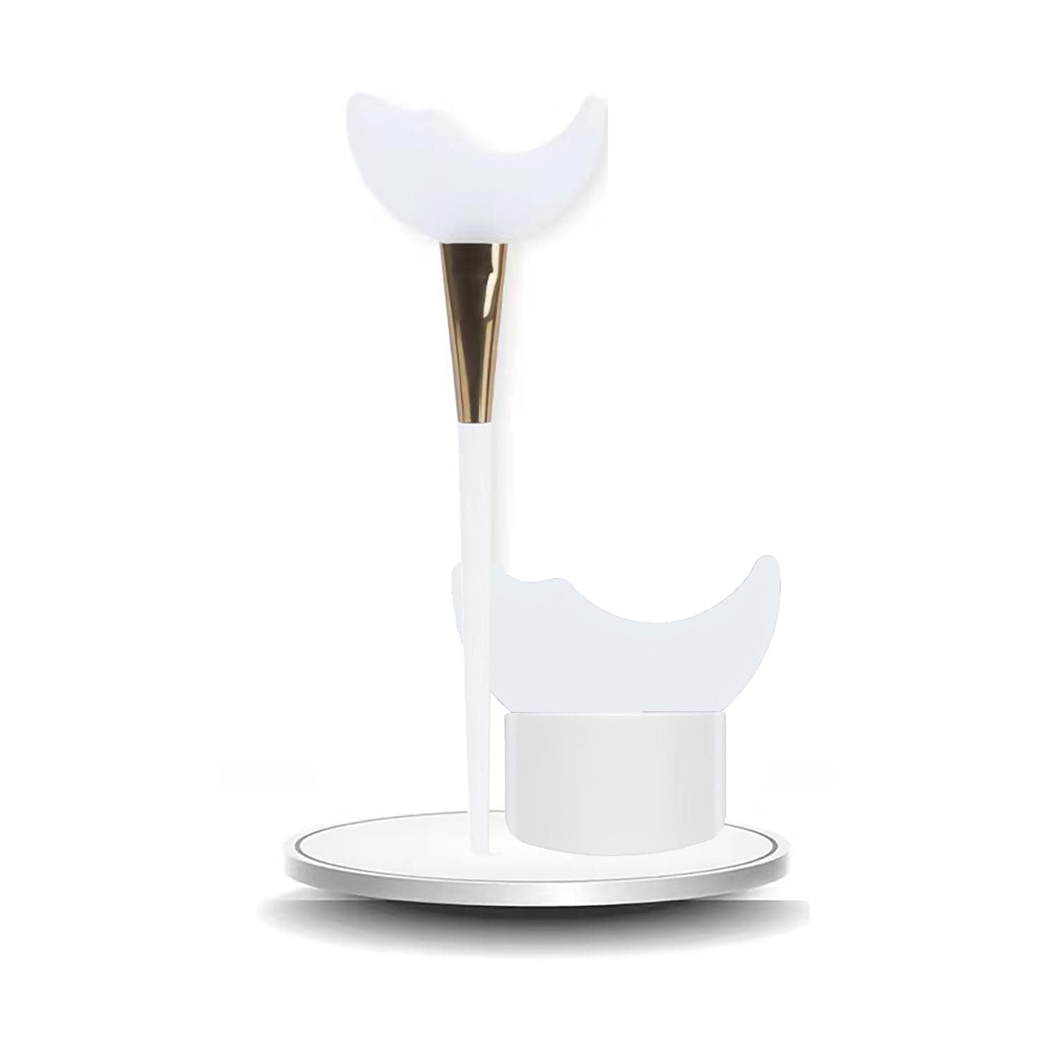 Long Handle Eyeliner Stencils Silicone Mascara Guard Shields Eyeshadow Makeup Tool, Reusable Upper/Lower Eyelash Makeup Residue Helper Beginner Makeup Aid