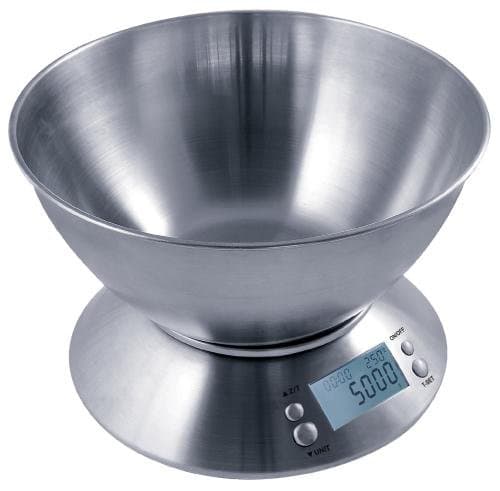 Measure Master740635 Digital Scale with Bowl, 5000g