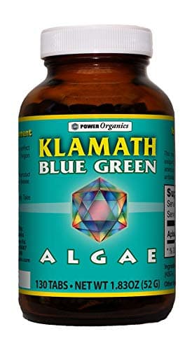 Klamath Blue Green Algae 130 Tablets by Power Organics