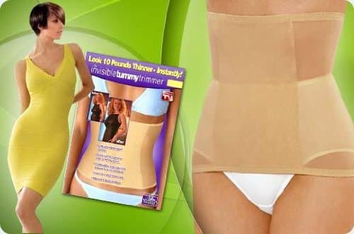 Invisible Tummy Trimmer-large-black