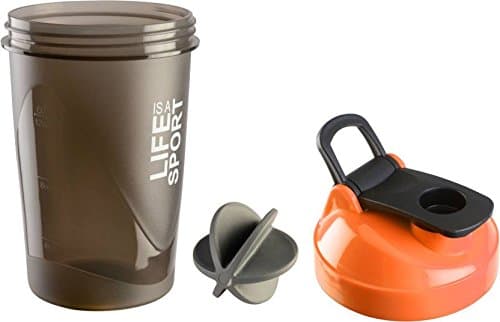 CP BIGBASKET Gym Shaker 400ML (Orange)