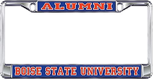 Dixie Dawgs Boise State Broncos License Plate Frame Alumni