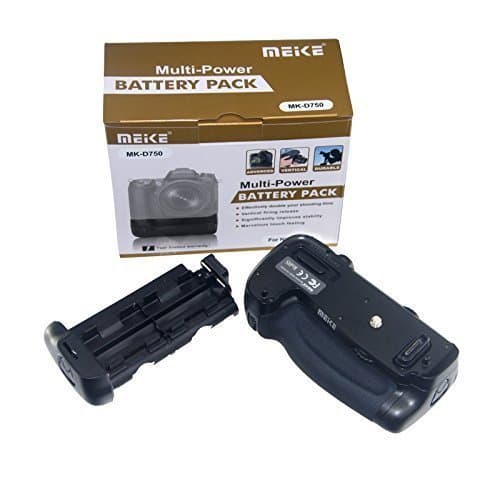 SHOOT MK-D750 Battery Grip Pack Replacement MB-D16 for Nikon D750 DSLR