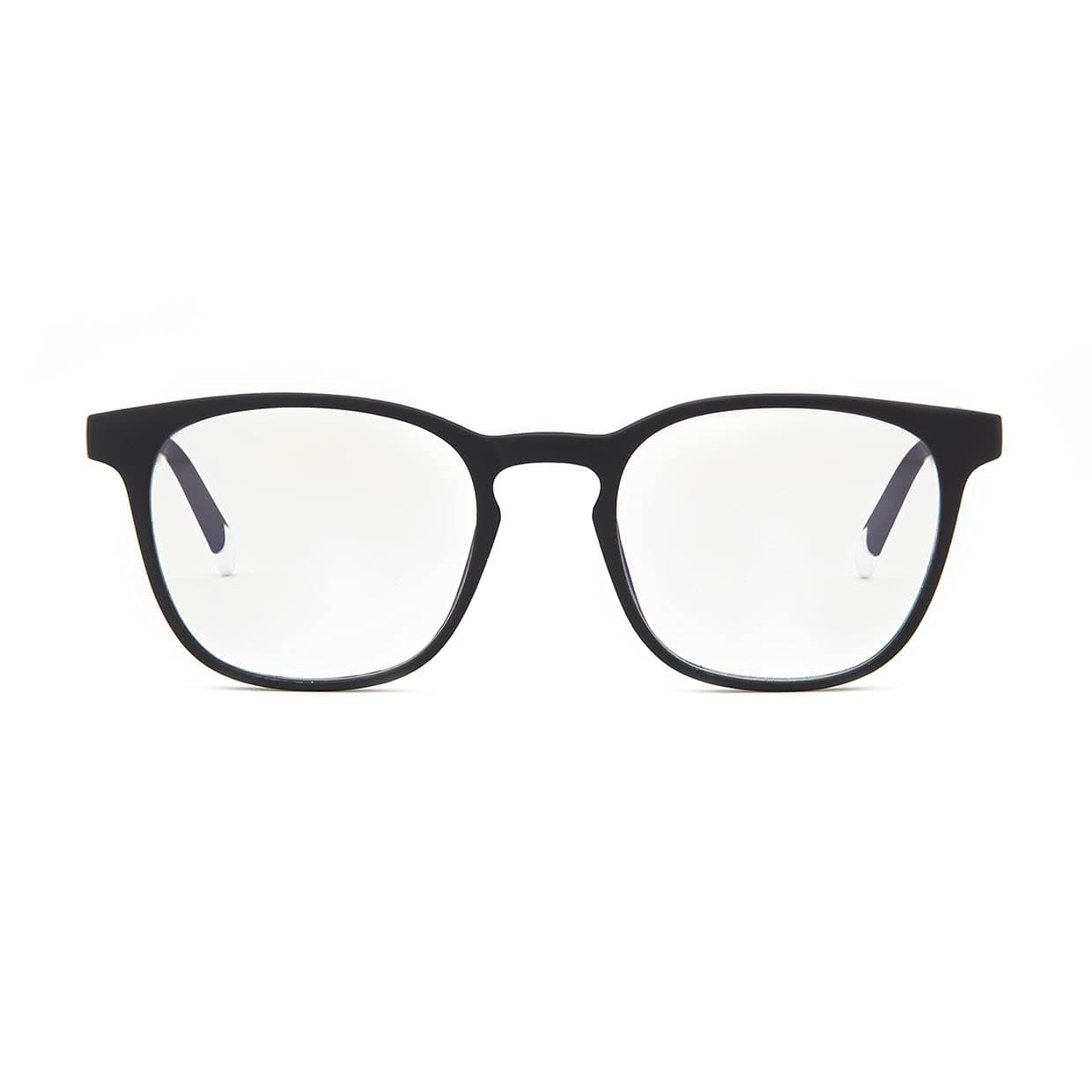 BLUE LIGHT Blocking Glasses for Men and Women. Computer, Screen and Gaming glasses. Non-prescription. Neutral Lenses. Dalston - Rectangular Frame