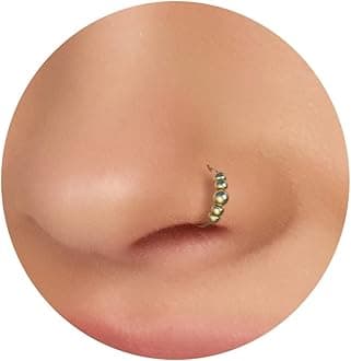 Opal Nose Ring Piercing