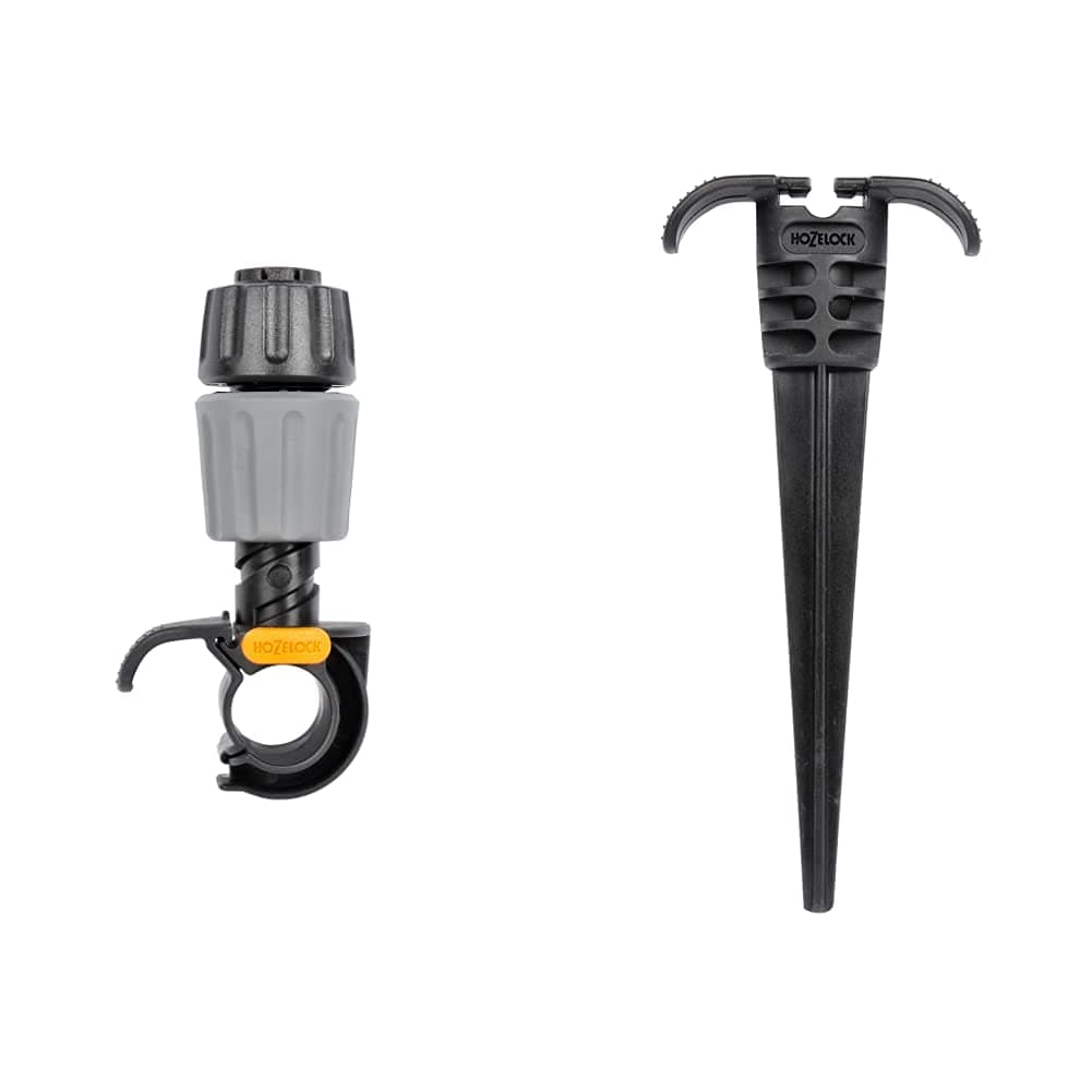 Hozelock 7011 0000 Universal Dripper (10 Pack), Multi-Colour, Pack of 10 & Hozelock Easy Drip Pegs x 5
