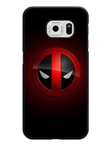 Deadpool Thin Frame Case For Samsung Galaxy S6 Edge - Black