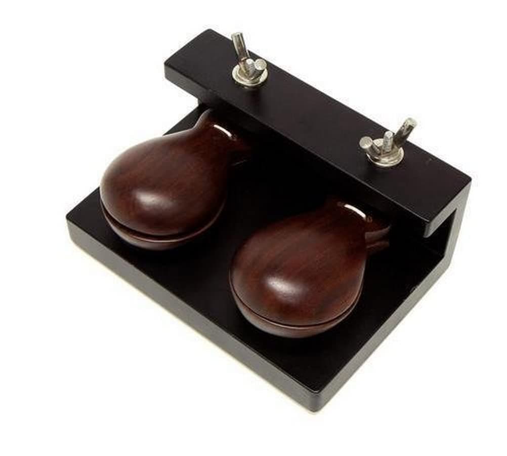 Gewa Castanets - 830430 - Castanet block - Adjustable tension - Professional design