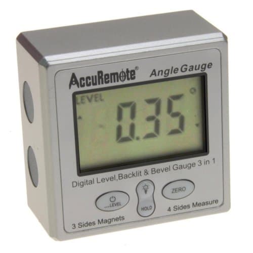 Digital Electronic Magnetic Angle Gage Level/Protractor/Bevel Gauge - LED Lighted Display