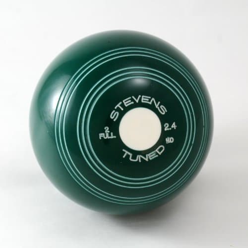 Stevens Malachite Crown Green Bowls High Density (Pair)