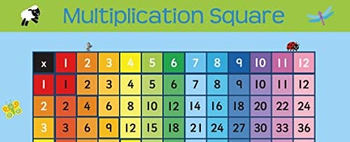 Little Wigwam Multiplication Square Placemat