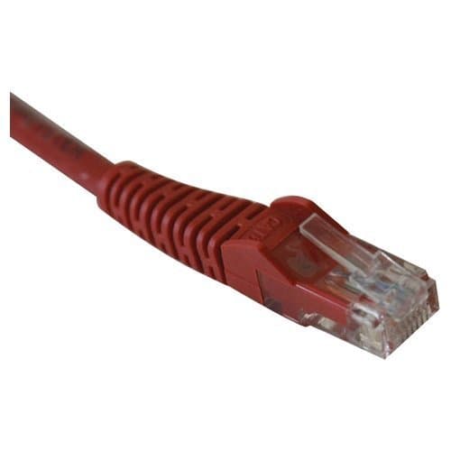 Tripp Lite(N201-003-RD) 10-Pack 3-Ft Red Cat6 RJ-45 Male to RJ-45 Male Network Cable