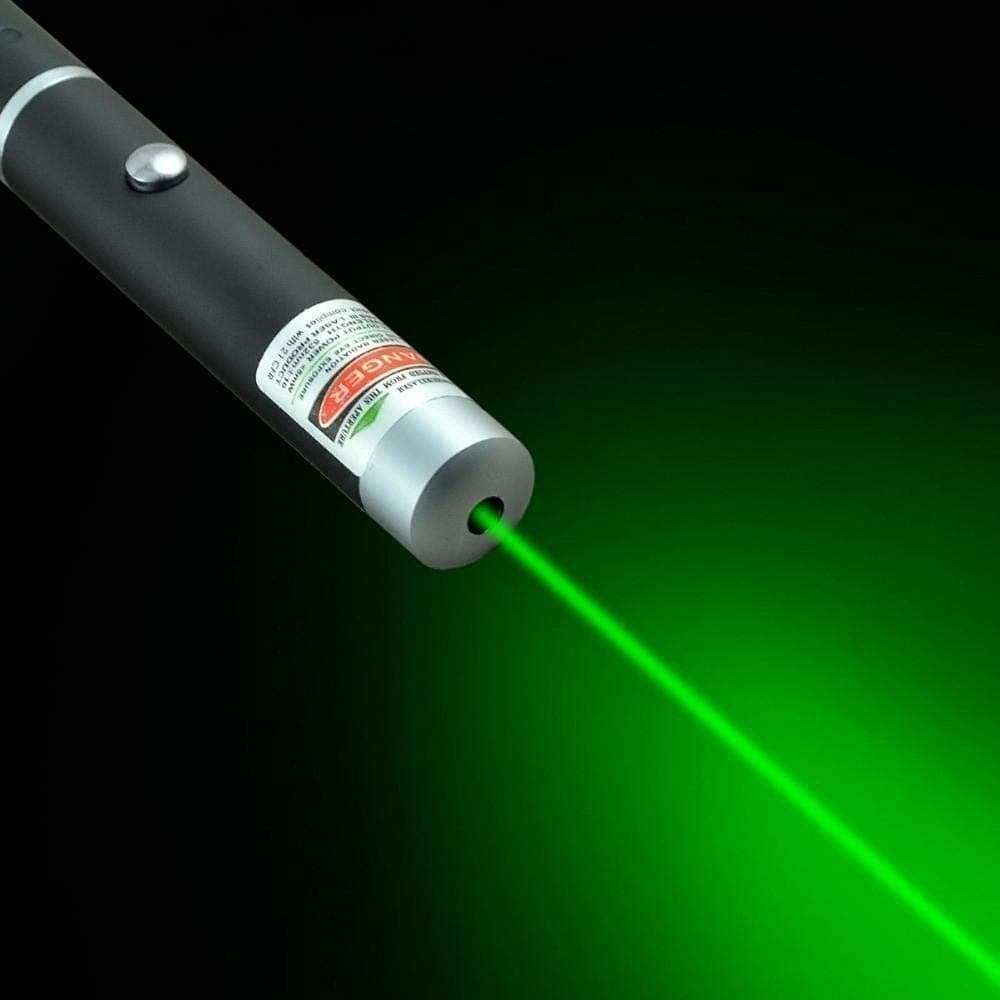 Ronest Green Multipurpose Laser Light Pen with Adjustable Cap |Laser Light for Kid |Presentation Pointer Laser Pen (Green Beam)