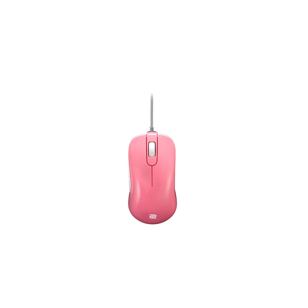 ZOWIE S2 DIVINA VERSION PINK Gaming Mouse (SHORT, MIDDLE SIZE, AMBIDEXTROUS FOR RIGHT HAND, DRIVER FREE 5 BUTTONS, 400/800/1600/3200 DOTS PER INCH, DIVINA project)