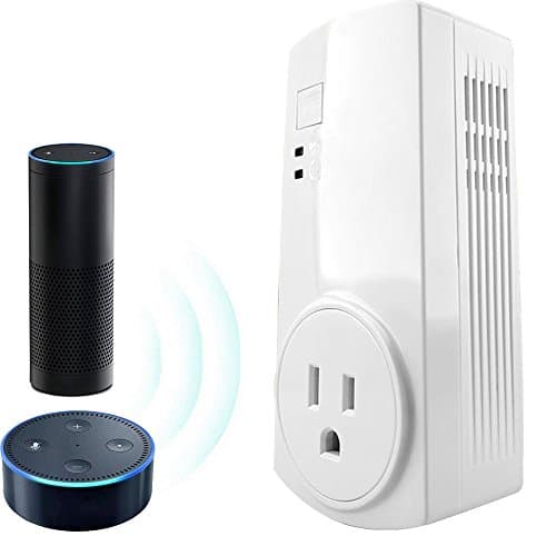 Wenboer Mini Smart Plug Outlet, No Hub Required, Works with Amazon Echo Alexa,Wi-Fi, Wireless Outlet Plug-In Timer Switches Socket, Control from Anywhere for Household Appliances (Smart Plug J6)