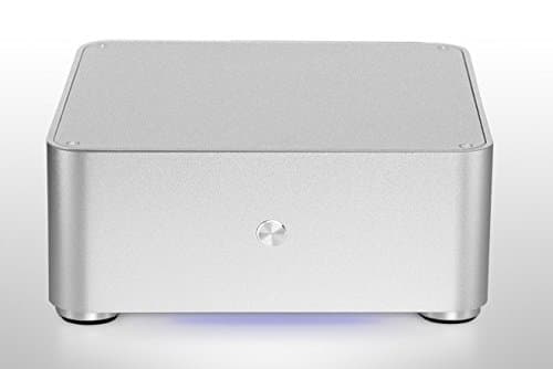 EMC-810S Slim Mini-ITX Aluminum HTPC/NAS/Server PC Case with Fanless 12v DC Power Supply