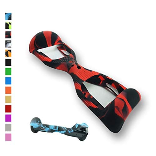 Unspecific Hoverboard Skins for 6.5 Inches 2 Wheels Self Balancing Scooter- Silicone Hoverboard Cover Cases- Scratch Protector